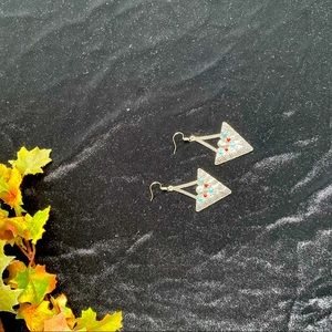 3 / $10 NWT Earrings Silver Western theme